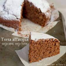Torta light senza uova e burro. Torta All Acqua Senza Uova E Senza Burro Babygreen