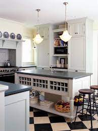 Island wine storage has never looked fresher! 19 Kitchen Cabinet Storage Systems Diy