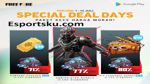 Kalian tidak perlu takut dengan tingkat keamanan akun kalian. Diskon Diamond Free Fire Murah Gratis Bundle Ayo Top Up Ff Esportsku