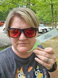 Left at Delaware State Park. He wanted to some fishing