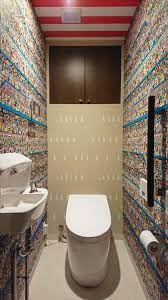 トイレ 遊び心の空間づくり 家族でウォーリーをさがせ 住まいのリフォーム専門店アクト トイレのデザイン トイレ インテリア トイレ おしゃれ