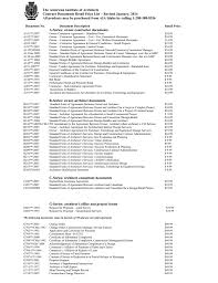 Aia document g706a free download. Aia Document Price List