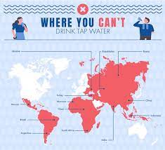 Again, you should avoid tap water completely as you run the risk of getting sick. Tap Water Overseas The Countries Where You Can And Can T Drink Tap Water