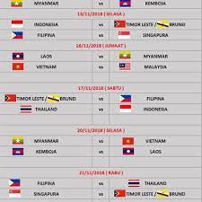 Berikut dikongsikan info piala aff suzuki 2018. Jadual Perlawanan Piala Aff Suzuki Cup 2018 Berita Viral
