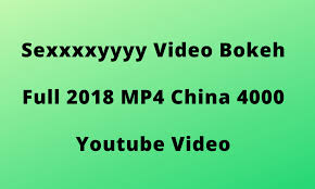 Video bokeh music full clip japanese. Video Bokeh Full 2018 Mp4 China 4000 Youtube Video Apk Download