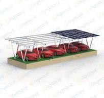 Commercial Waterproof Aluminum Solar Carport Parking Mounting System