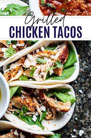Grilled Chicken Street Tacos Recipe In 2020 Recipes Healthy Baked Chicken Grilled Chicken