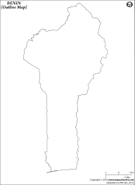 The map maybe downloaded and printed to be used for coloring or educational purpose. Blank Map Of Benin Benin Outline Map