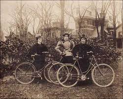 Photographer Unknown Three Proud Ladies Show Off Their Bicycles Date Unknown Collection Of Lorne Shields Beautiful Bicycle Bicycle Bike Photo