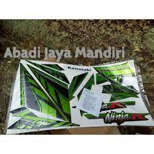 Kawasaki ninja rr 150cc 2010 warna green tag. Stiker Striping Ninja R 150 Hijau 2014 2015 Original Asli Kawasaki Shopee Indonesia