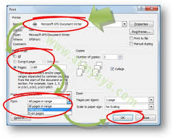 Cara Mencetak Halaman Genap Ganjil Dokumen Microsoft Word Cara Aimyaya Cara Semua Cara
