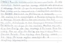 You can review how to write the date in spanish here, but the end result will look something like this: Spanish English Can You Please Help Translate A Letter From My Sponsored Child Thank You Translator
