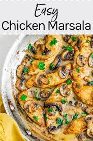 Tossed in a creamy, peanut dressing, this crunchy, colorful cold zoodle salad is quick, healthy and satisfying. Chicken Marsala Recipe Recipe Marsala Chicken Recipes Chicken Marsala Easy Chicken Dinner Party Recipes