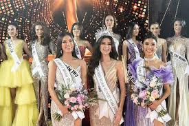 Các thí sinh sẵn sàng trong. Nguyá»…n Tráº§n Khanh Van Crowned Miss Universe Vietnam 2019