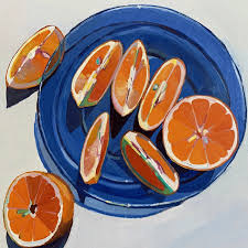 Orange Art Painting Art Ap Art