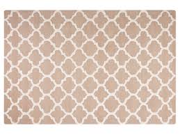 Kurzflor teppiche eignen sich nahezu für jeden raum, sind aber vor allem für stark frequentierte wohnbereiche bestens geeignet. Teppich Beige 160 X 230 Cm Marokkanisches Muster Kurzflor Erbaa Beliani De