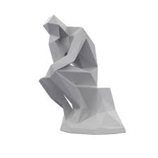 Maybe you would like to learn more about one of these? Abstract Art Geometric Thinking Man Sculpture For Art Decoration Statues Buy Thinking Man Sculpture 3d Art Geometric Sculpture Hand Carved Art Sculptures Product On Alibaba Com