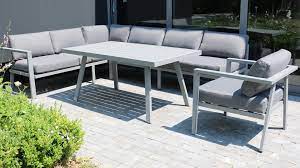 salon jardin table fauteuil canape d angle salon de jardin design canape angle table de jardin