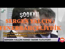 Ben 11 yaşında falan başladım beşiktaş'ta oynamaya. Sok Sergen Yalcin Fenerbahceliyim Ailemde Fenerbahceli Youtube