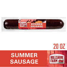Summer sausage is a cured sausage which therefore can be preserved. Hillshire Farm Hardwood Smoked Deli Lunch Meat Summer Sausage 20 Oz Walmart Com Walmart Com