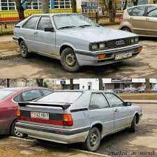 Cars From Bielarus On Instagram Audi Coupe B2 1980 1988 In Minsk Blr Audi Audi Coupe Audi Gt Audi