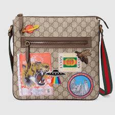 Collection Maroquinerie Gucci Courrier Gucci Messenger Bags Messenger Bag Men Leather Messenger Bag Men