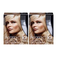 If you dye your hair a lot, you can suffer from dull hair due to product build up. Amazon Com Clairol Nice N Easy Perfect 10 Permanent Hair Dye 10 Lightest Blonde Hair Color 2 Count Chemical Hair Dyes Beauty