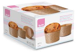 Moule Panettone En Papier X 5 O 18 Cm Ibili Meilleur Du Chef