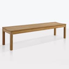 Available in wood, with cushion and storage. Toscana Teak Backless Bench Outdoor Dining Patio Seating Teak Warehouse