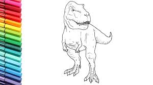 How To Draw New T Rex From Jurassic World Evolution Drawing Dinosaurs For Kids Cute t rex drawing at paintingvalley com explore. how to draw new t rex from jurassic