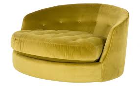 43 75 w x 44 75 d x 25 25 h reupholstered in green velvet includes two 20 x 20 down throw pillows designed by milo b round swivel chair chair round chair