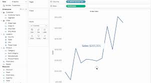 Add Annotations Tableau