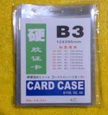 Jual Plastik Name Tag Card Case B3 Uk 9 5 X 12 1 Cm Untuk Kertas Ukuran 8 5cm X 10 5cm Di Lapak Setia Kawan Stationary Bukalapak