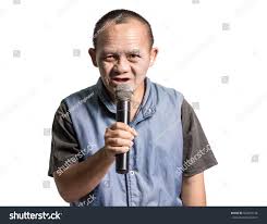 Portrait Man Down Syndrome Isolated On Stock Photo Edit Now 564207136