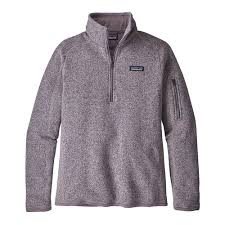 Patagonia Womens Better Sweater Quarter Zip Fleece Pullover