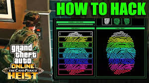 Fingerprint Hack Easy Guide Cayo Perico Heist Fingerprint Scanner How To Hack Gta 5 Online Youtube