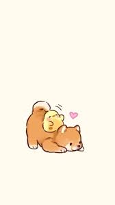 Trendy Wallpapers For Android Iphone Lock Screen Wallpaper Lock Screen Wallpaper Iphone Dog Drawing Simple Cute Cartoon Wallpapers Cute Kawaii Drawings