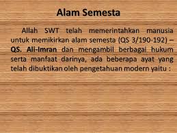 Menuntut ilmu merupakan hal yang paling wajib yang dilakukan manusia untuk memperluas wawasan sehingga derajat kita pun bisa terangkat. Ayat Ayat Al Qur An Mengenai Ilmu Pengetahuan Dan Teknologi Ppt Download
