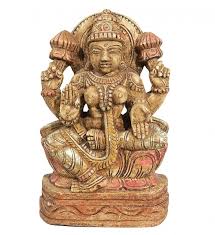 Gaja lakshmi with pillar design wall mountthe divider board delineates lakshmi the hindu goddess of riches situated holding two lotus blossoms, images of magnificence, success and fruitfulness with. Lakshmi Holzskulptur Oh Calcutta
