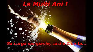 Pe portalul nostru sunt adunate fel de fel de mesaje, urări și felicitări pentru oricine: La Multi Ani Adrian Sa Curga Sampanie Caci E Ziua Ta Youtube