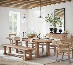 Lucca Extending Dining Table Potterybarn Wood Dining Room Pottery Barn Dining Room Pottery Barn Kitchen