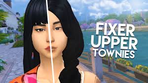 ALICE LEWIS TRANSFORMATION // The Sims 4: Townie Makeovers