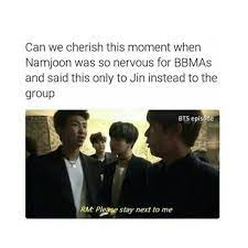 Awh Namjin Is So Cute Namjin Bts Memes Bts Boys