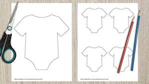 50+ free adorable baby shower printables for a perfect party. 9 Free Printable Baby Onesie Outline Templates The Artisan Life