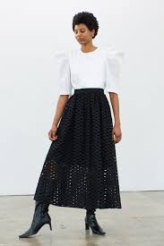 Mara Hoffman Cecelia Skirt Black Garmentory