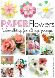 I just love watching the buds of growth start to appear in the garden and seeing a wonderful bursts of colour from flowers i've so lovingly grown with possum. How To Make Paper Flowers At Home Red Ted Art Make Crafting With Kids Easy Fun