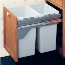 Available In Various Finishes This Hafele Pull Out Door Mounted Waste Bin Features Two 40 Liter Cargo Bins Fe Hafele Pull Out Kitchen Cabinet Inside Cabinets
