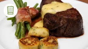 Chateaubriand Steak Mit Speckbohnen Macaire Kartoffeln Und Sauce Bearnaise Chefkoch De Youtube