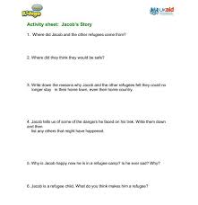 Conflict Is A Common Cause For Refugees To Flee Explore Personal Stories In This Active Lesson Plan From Kidogo Refugee Teaching Teaching Resources