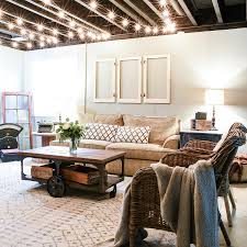 10 unfinished basement ideas you can actually afford. Unfinished Basement On A Budget Emily S Project List